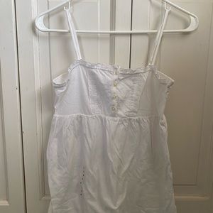 White tank top